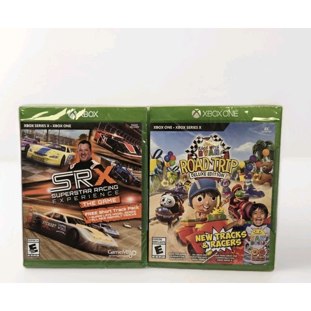 2 Microsoft Xbox Series X‎ Games Ryan's Roadtrip SRX Superstar Racing Experience
